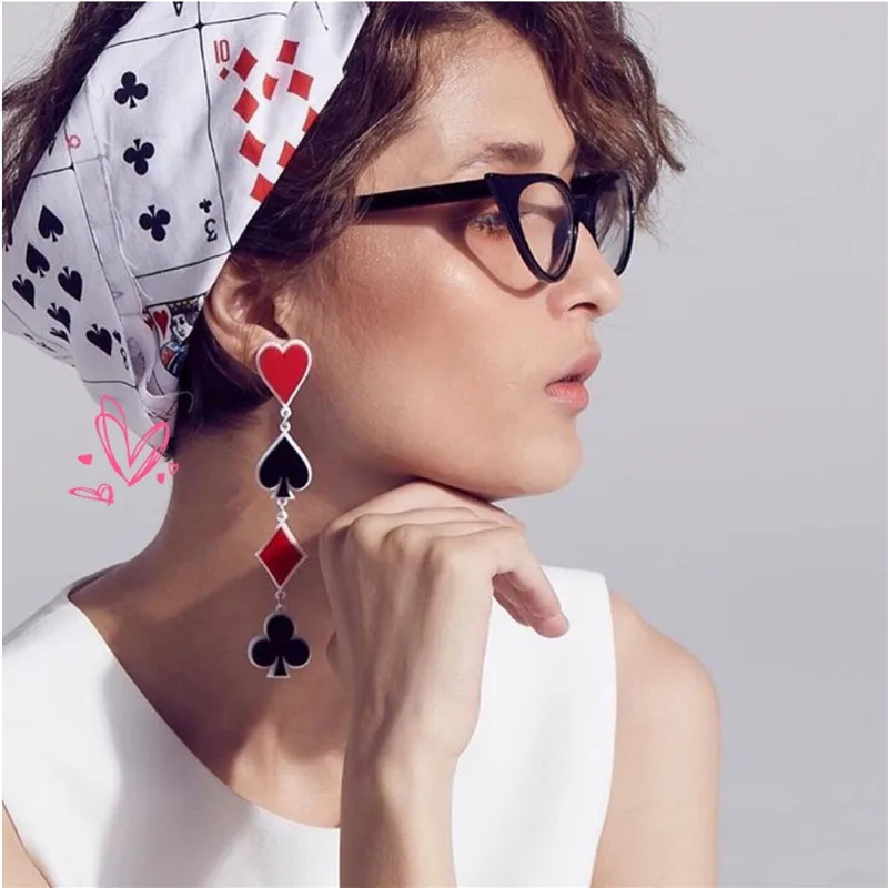 Женские акриловые серьги подвески в виде цветка сливы вечерние стиле