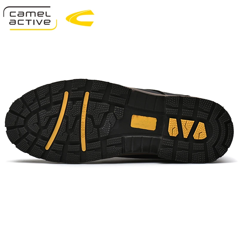 Мужские армейские ботильоны Camel Active коричневые повседневные ботинки из