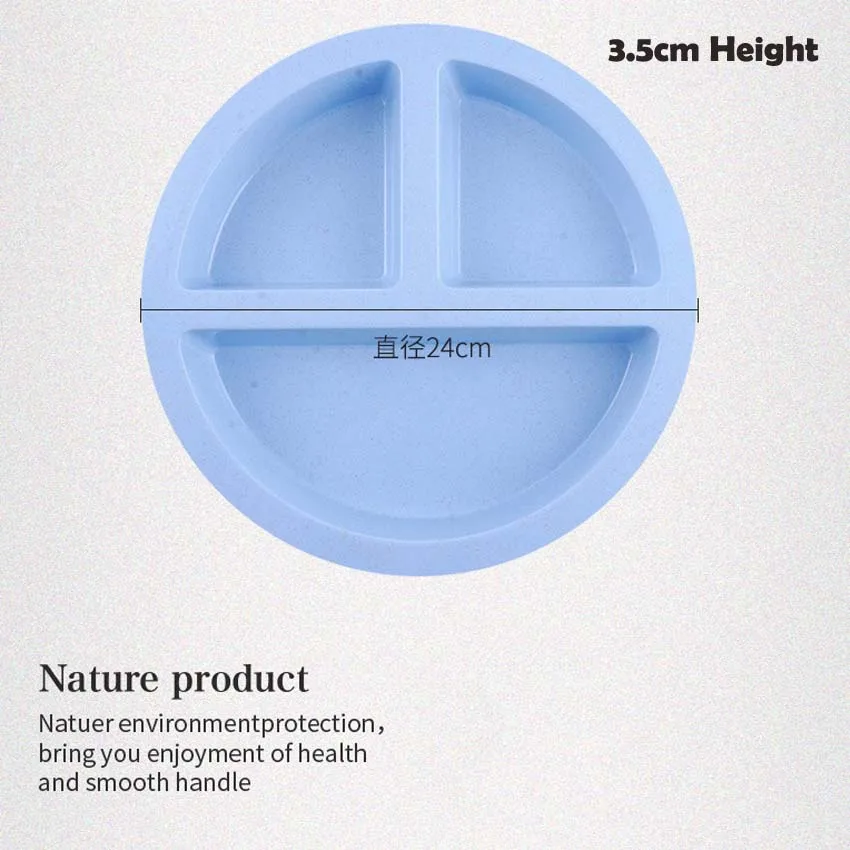 3 шт. миска из пшеничной соломы набор детской посуды мультфильма Детская