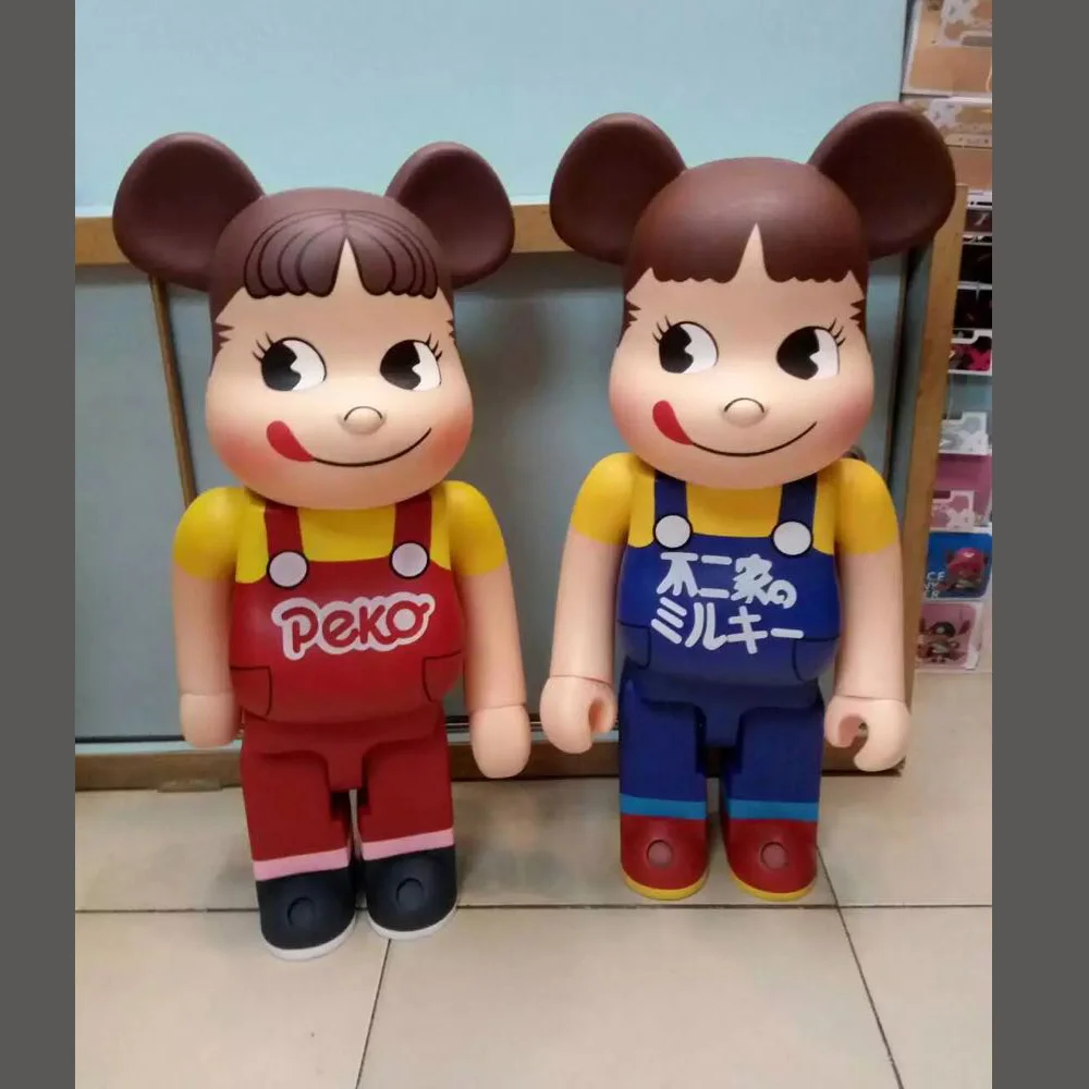 Ограниченная версия 1000% bearbrick bear @ brick 70 см Milky Girl ПВХ фигурка игрушка MEDICOM