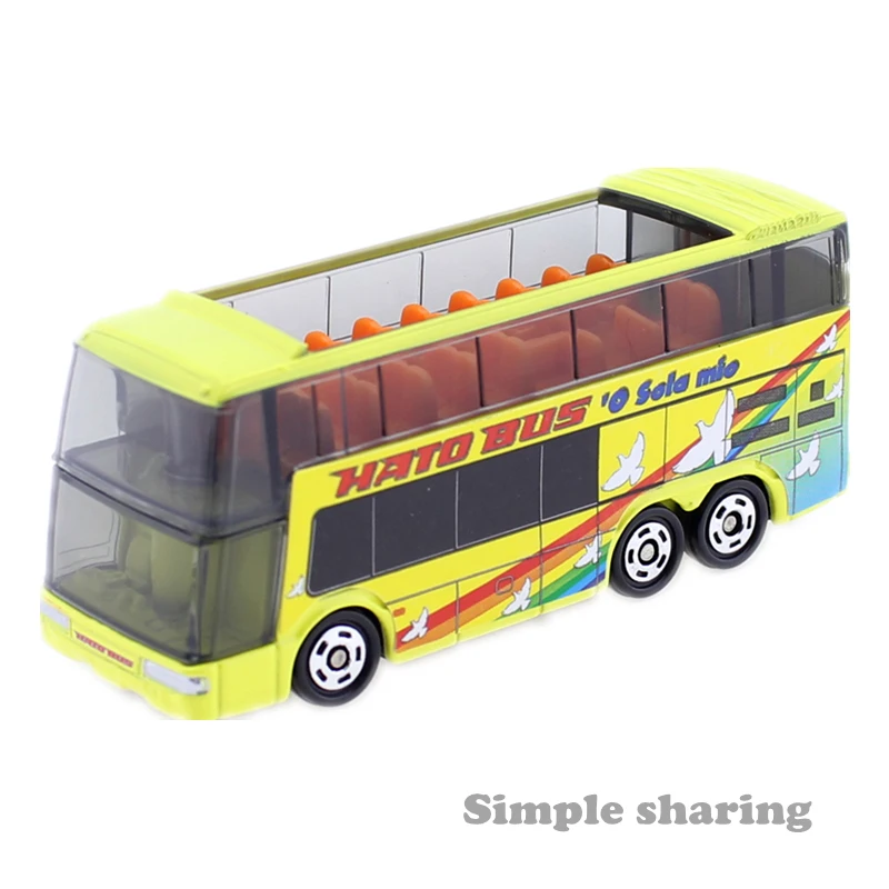 Takara Tomy Tomica Hato Bus 1:156 № 42 литой популярный Забавный набор моделей автомобилей