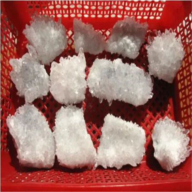 1 kg, white crystal shower crystal flowers, white crystal household decoration