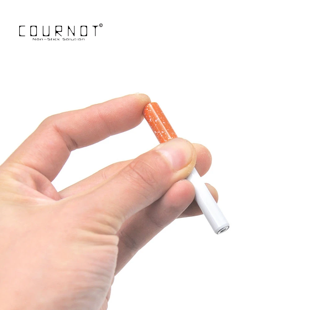 COURNOT Preminum металлическая курительная трубка 80 мм Стандартный Алюминиевый тастер