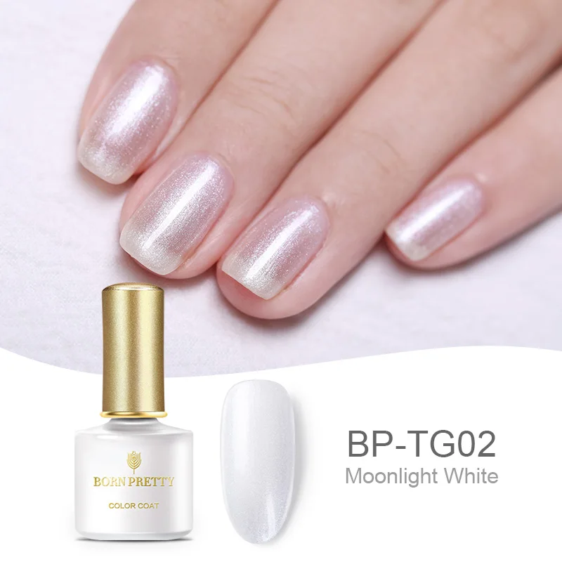 BORN PRETTY Opal Jelly Гель-лак для ногтей 6 мл полупрозрачный белый розовый лак замочить от маникюра УФ-гель для дизайна ногтей лак - Цвет: BP-TG02