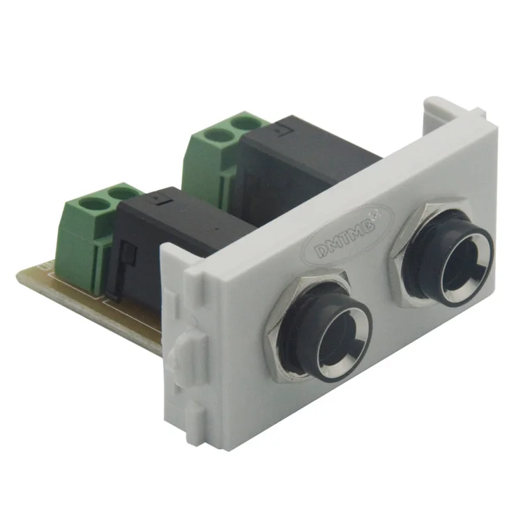 Двойной 6 35 аудио Настенный разъем 35|wall plate|audio wall plateaudio |