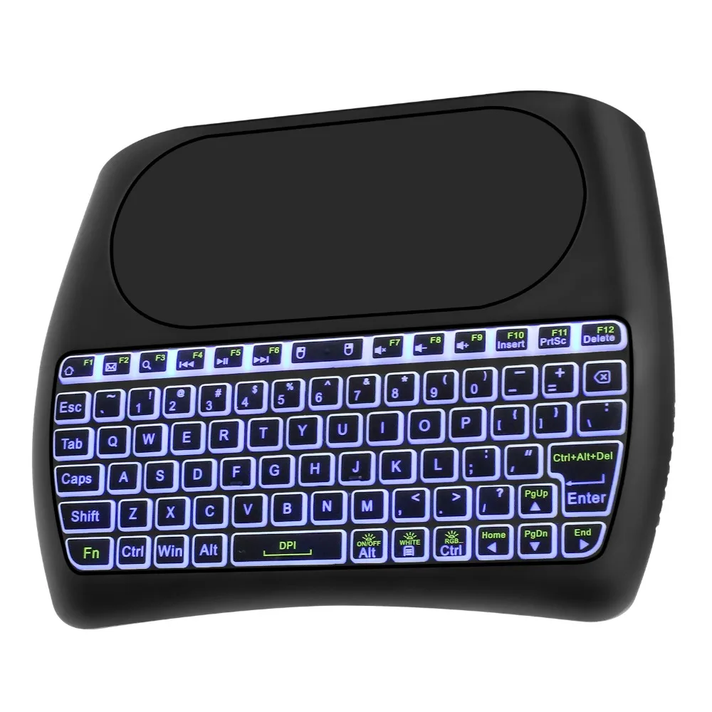 ILebygo D8 плюс Беспроводной мини-клавиатура 2 4G английская версия Contoller Touchpad Цвета