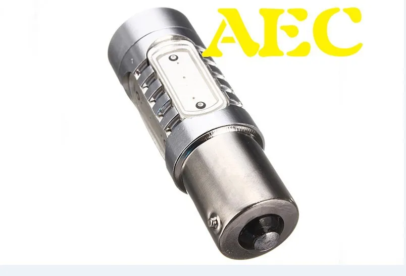 2 шт./лот высокой мощности S25 P21W 1156 BA15S COB 7 5 W с чипах и линзами SMD автомобиля задние