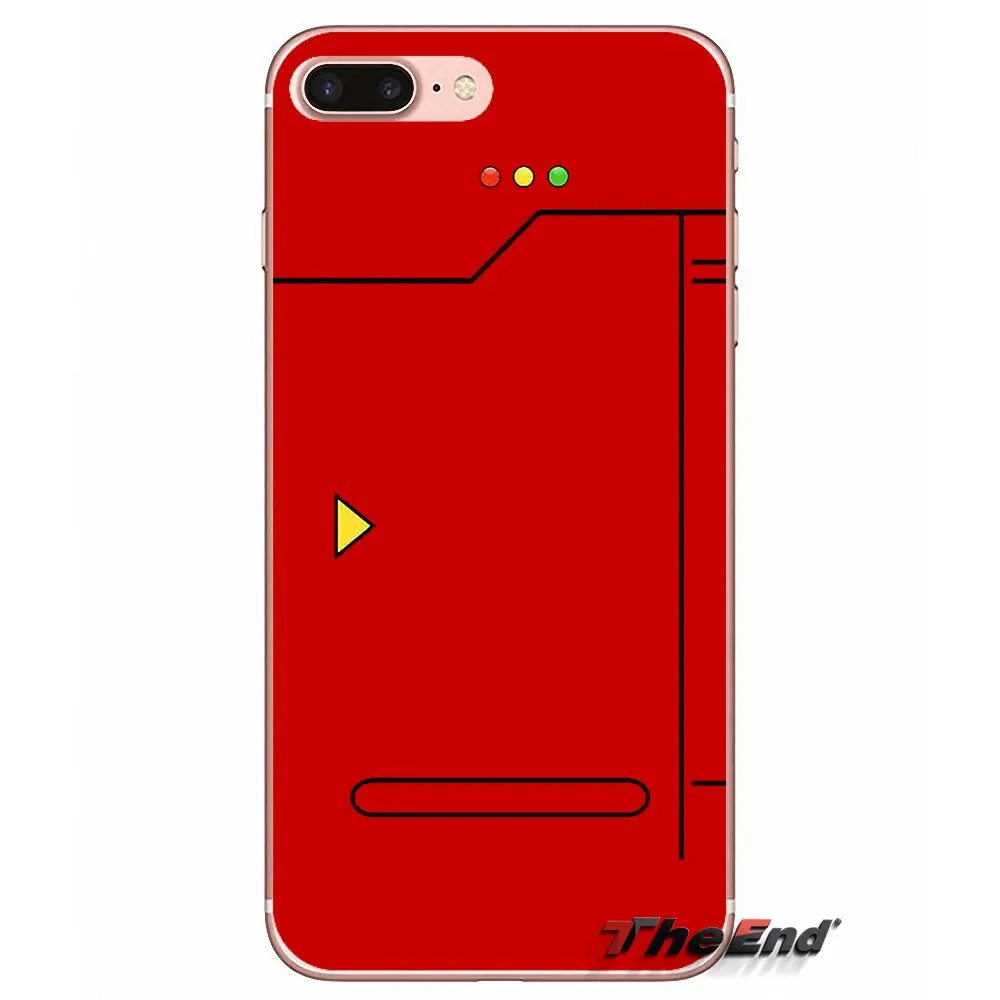 Pour Red Pokedex Alt для Samsung Galaxy S2 S3 S4 S5 MINI S6 S7 edge S8 S9 Plus Note 2 3 4 5 8 Coque Fundas прозрачный мягкий