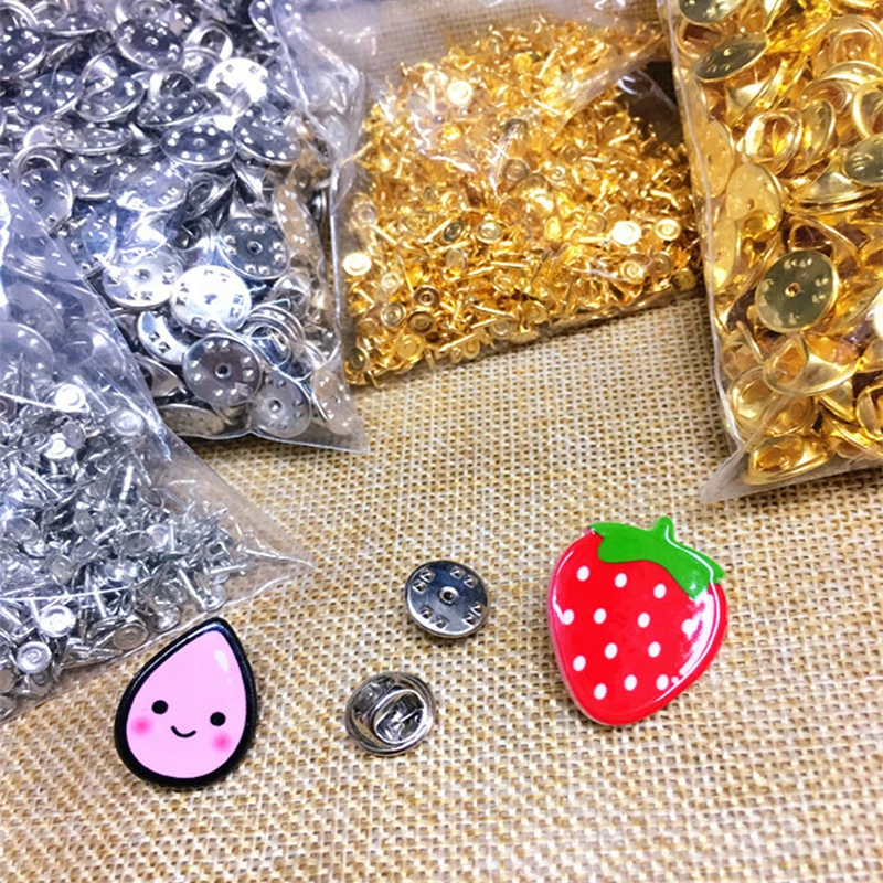 Брошь-держатель в форме бабочки с золотым и серебряным покрытием 11x4 5 мм |