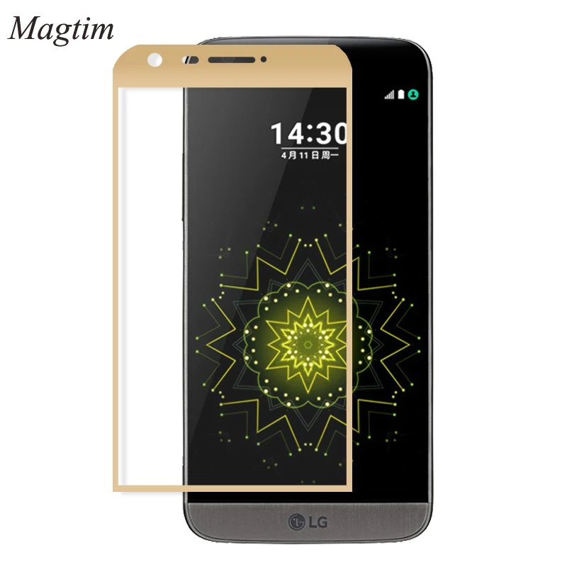 9H полное покрытие из закаленного стекла для LG K4 K8 K10 2016 2017 защита экрана