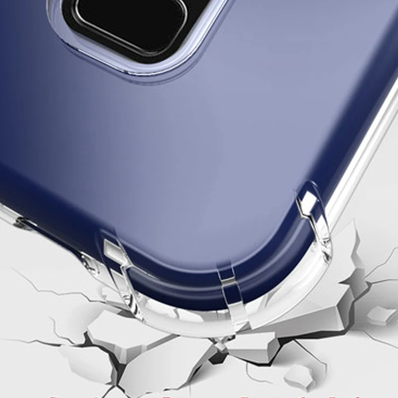 Роскошный прозрачный мягкий чехол YueTuo из ТПУ для телефона etui coque case cover samsung galaxy s9 s
