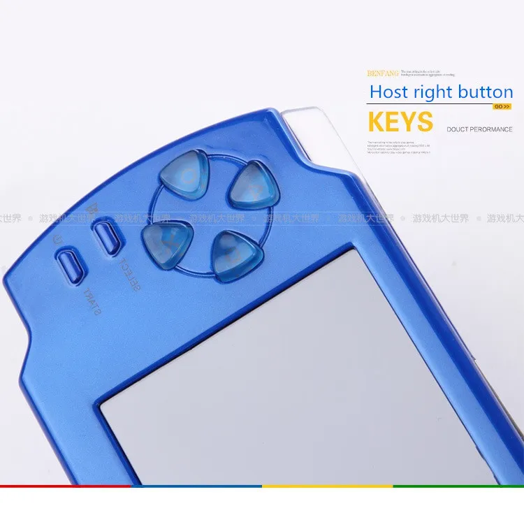 Coolbaby 4,3 дюймов Сенсорная Пальмовая игра для psp машина 8G память GBA игровая консоль ручной сенсорный экран
