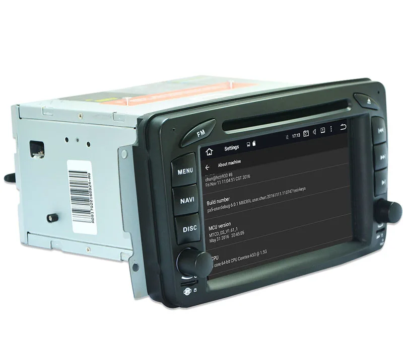 7-дюймовый android 9 0 четырехъядерный автомобильный DVD GPS плеер для Mercedes Benz C-Class W203