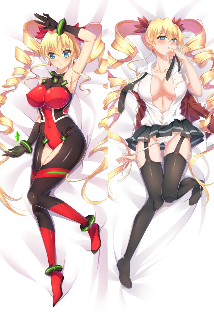 2019 Jan update Anime Hundred sexy girl claire harvey & emilia hermit Dakimakura Чехол для подушки тела чехол