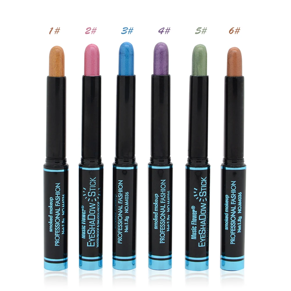 Водостойкие дымчатые тени для век 12 цветов карандаш камуфляжный макияж крем