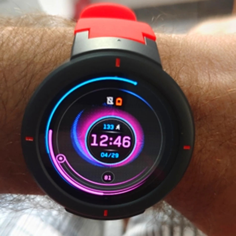 3 в 1 силиконовый ремешок для смарт часов Huami Amazfit Verge + Защитная пленка