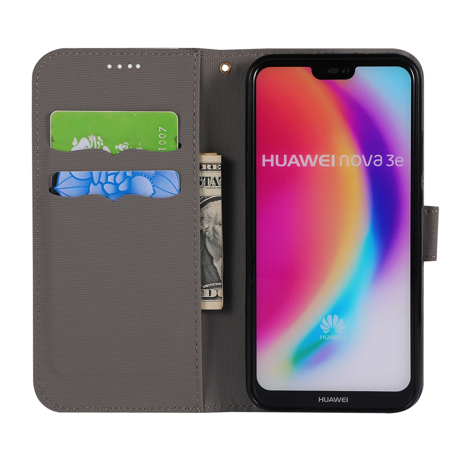 Чехол из искусственной кожи для huawei P20 lite P30 pro Y5 2018 Y6 Pro Y7 Prime Y9 2019 P smart plus nova 3i чехол