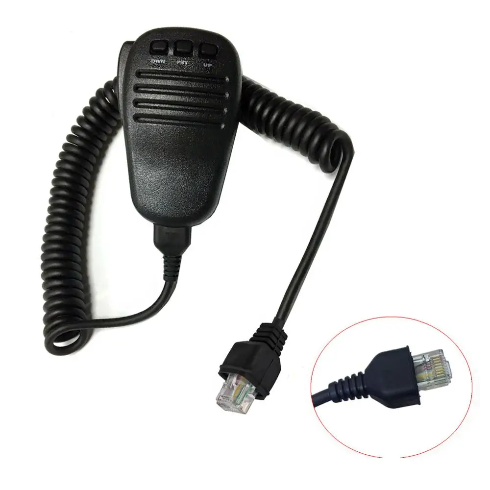 MH-31A8J Handheld PTT Mic Microphone RJ45 8 Pin Plug for YAESU FT-450 FT-817 FT-857 FT-897 Two Way Radio Walike Talkie
