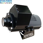Светодиодный прожектор Gobo, водонепроницаемый, IP65, 80 Вт, 4 вращающихся изображения