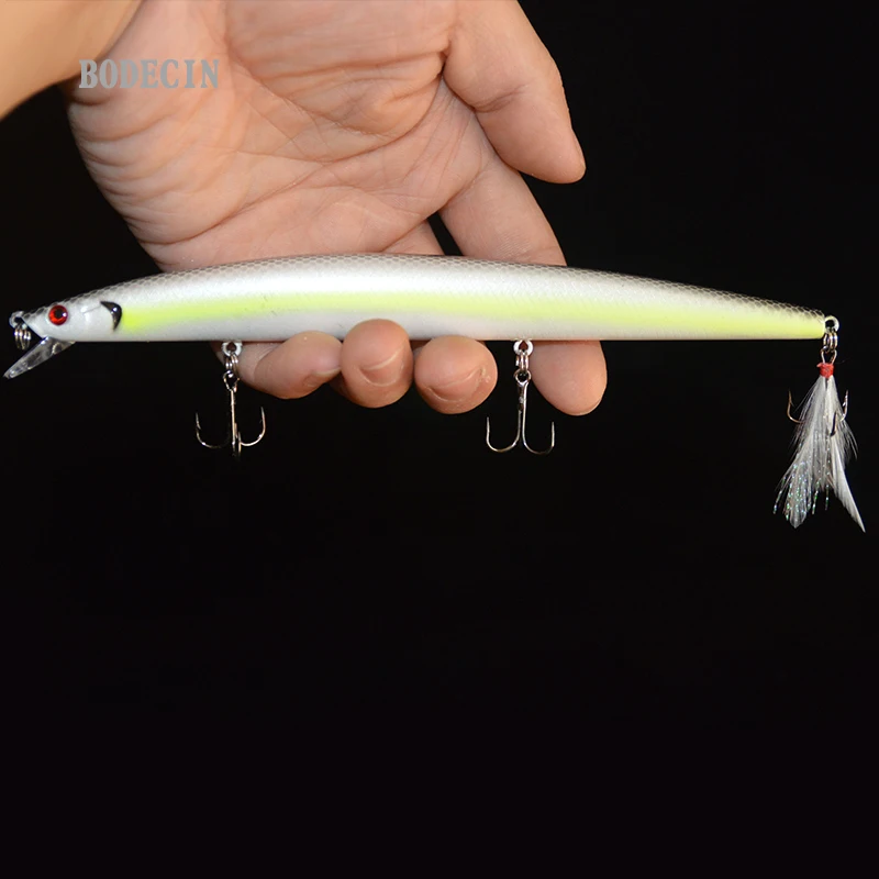 1 шт. плавающая блесна для рыбалки приманка лазерная твердая искусственная 3D