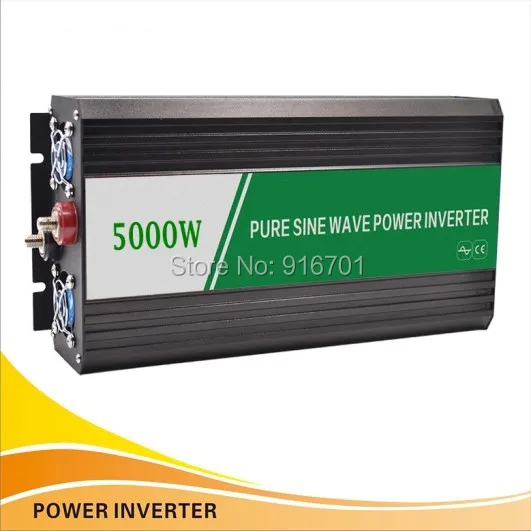 

5000W onda sinusoidale pura Inverter 5000W pure sinus inverter 5000W Pure Sine Wave Inverter 10000W Peak, 24vdc to 230VAC