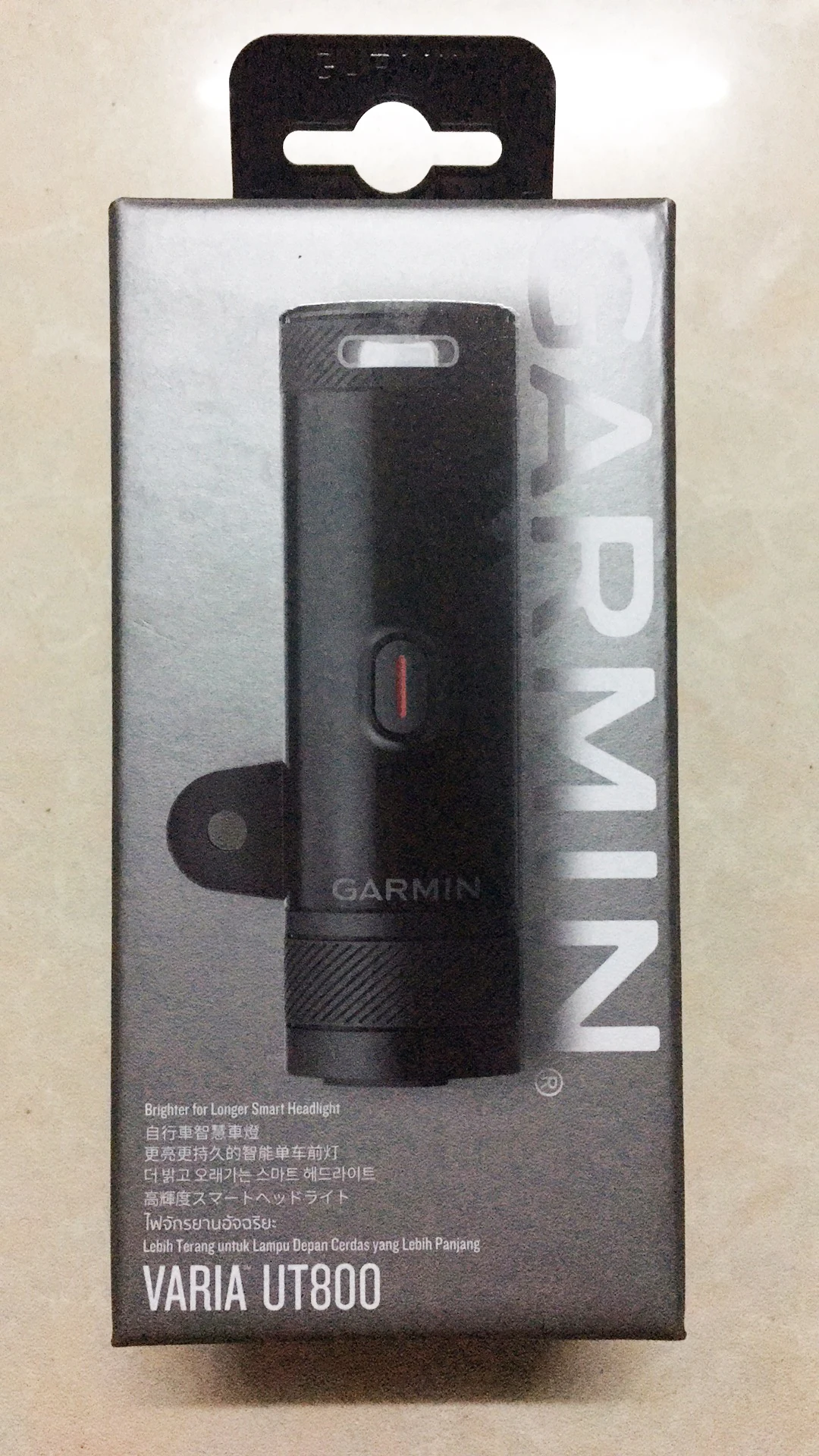Оригинальный велосипедный светильник Garmin Varia UT800 более яркий для длительного