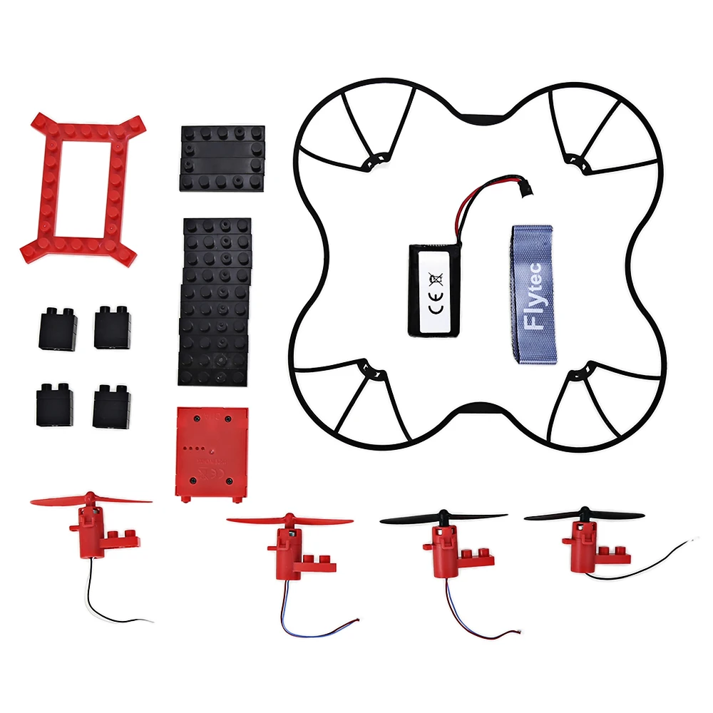 Новинка 2017 года Радиоуправляемый Дрон DIY Building Конструкторы Quadcopter 2.4 г 4CH 6 оси