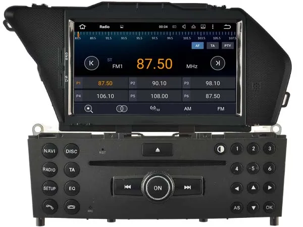Для BENZ GLK/GLK X204/GLK 300/GLK 350 Android 9 0 dvd-плеер gps Аудио мультимедиа авто стерео Поддержка