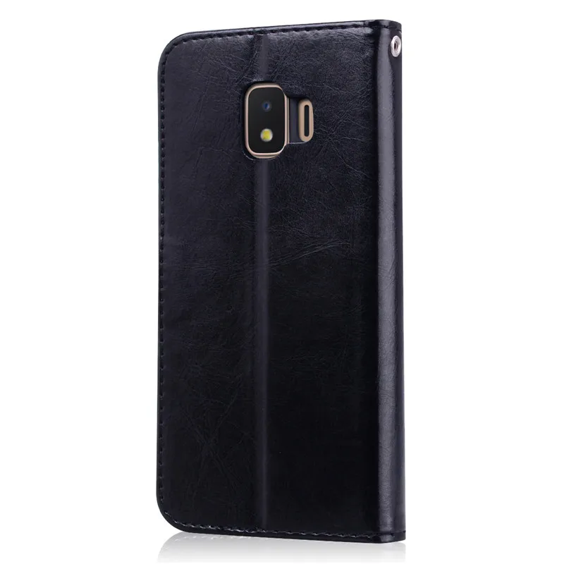 Кожаный чехол для Samsung Galaxy J2 2018 J250 Женский Мягкий силиконовый чехол-Бумажник