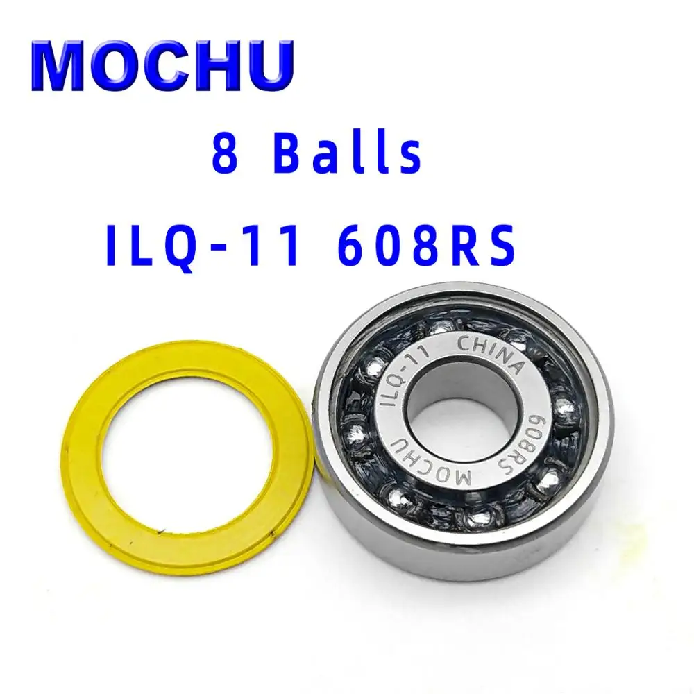 4 шт. ILQ-11 608RS 8x22x7 608 MOCHU роликовые подшипники для катания на коньках обувь для роликов скутер скейтборд