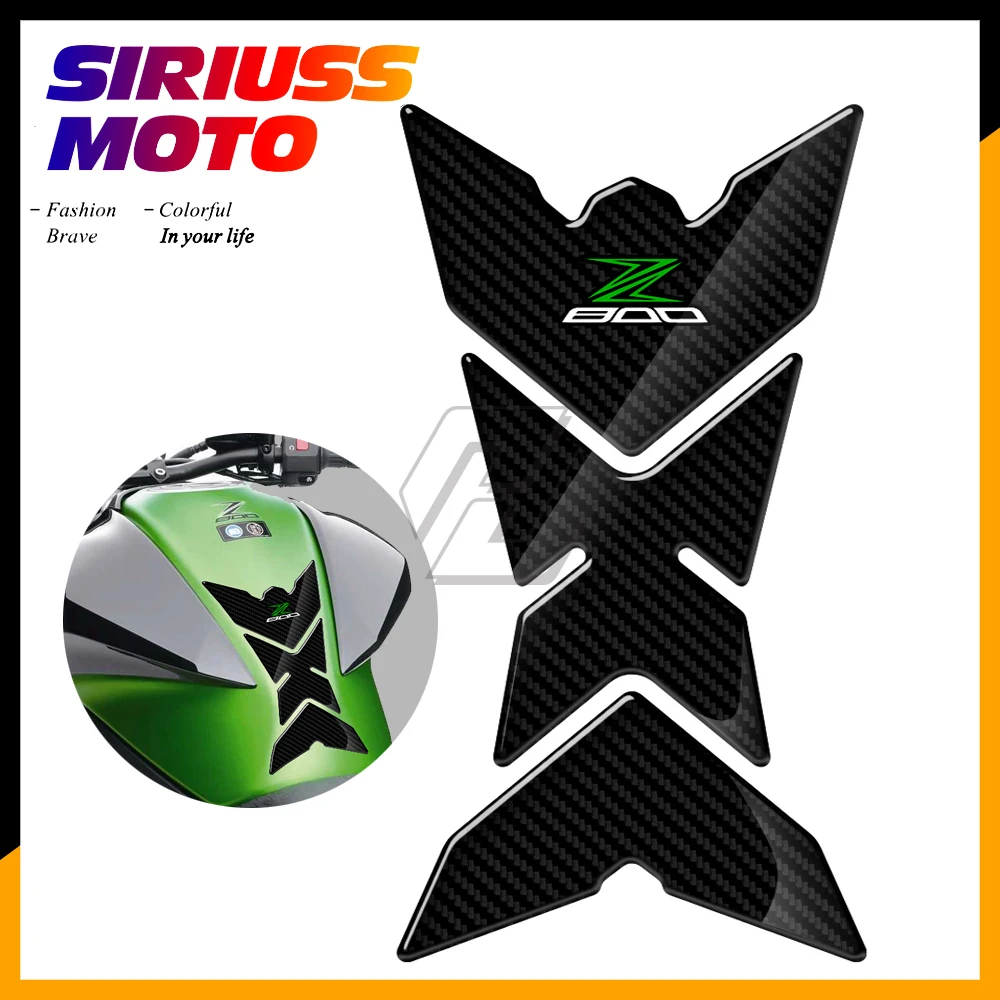 Защитный 3D чехол для бака с газом мотоцикла Kawasaki Z800 Z 800 Tankpad|Наклейки и стикеры| |