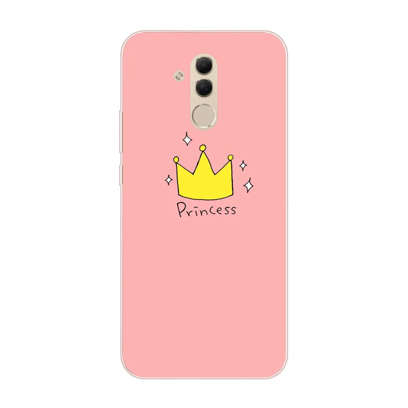 huawei mate 20 lite Case Silicon Painted animals Painting Soft TPU Back Cover for Protect Phone cases shell |