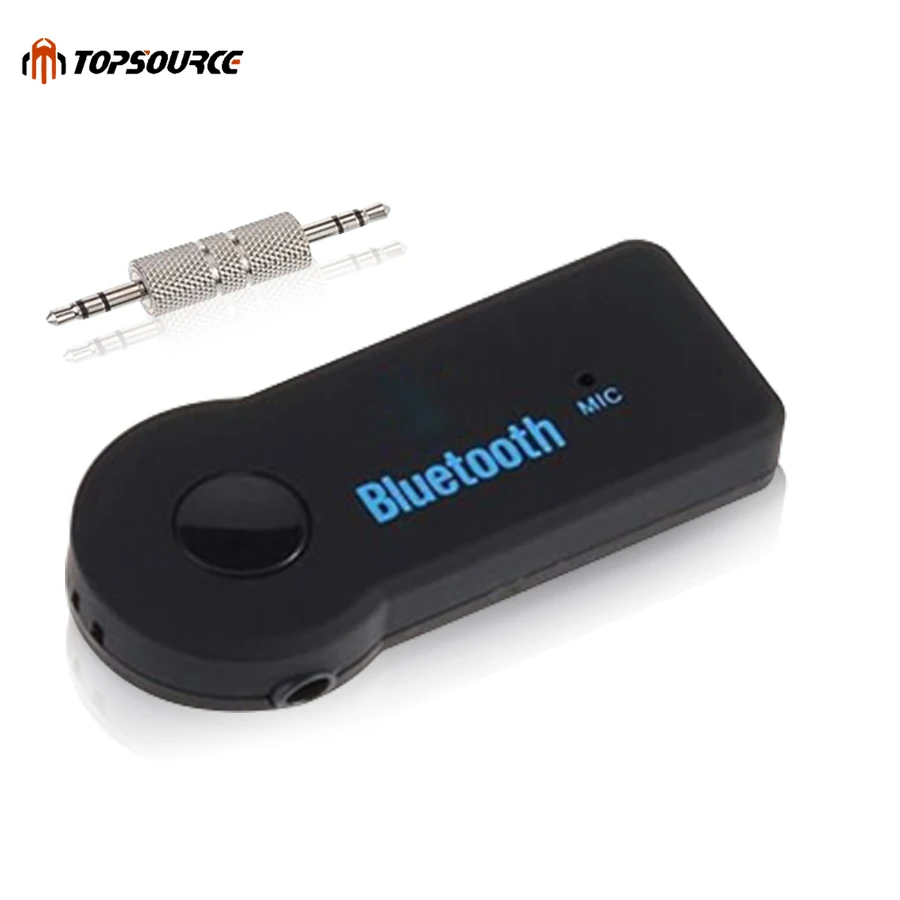 Topsource Bluetooth беспроводная мини вспомогательный аудиоресивер 3 5 мм передатчик