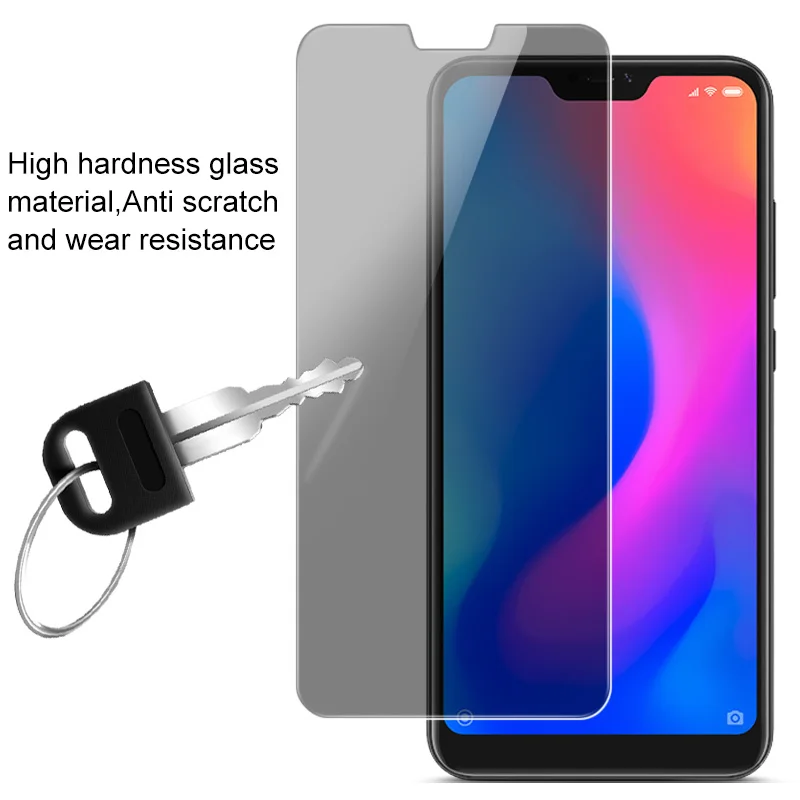 Xiaomi mi A2 Lite 8 конфиденциальности с уровнем твердости 9 H закалённое стекло IMAK