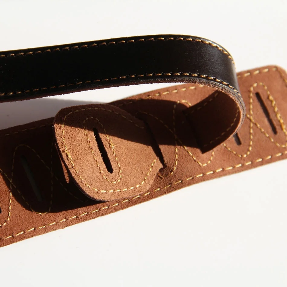 100% сделанная вручную гитара ремешки для электрогитары супер широкие 3 5 &quotтемно