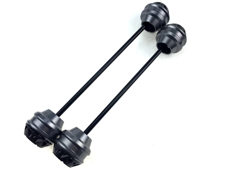 Для YAMAHA FZ09 MT09 2014 2015 2016 2017 Мотоцикл Передняя Задняя CNC ось колеса вилка Краш