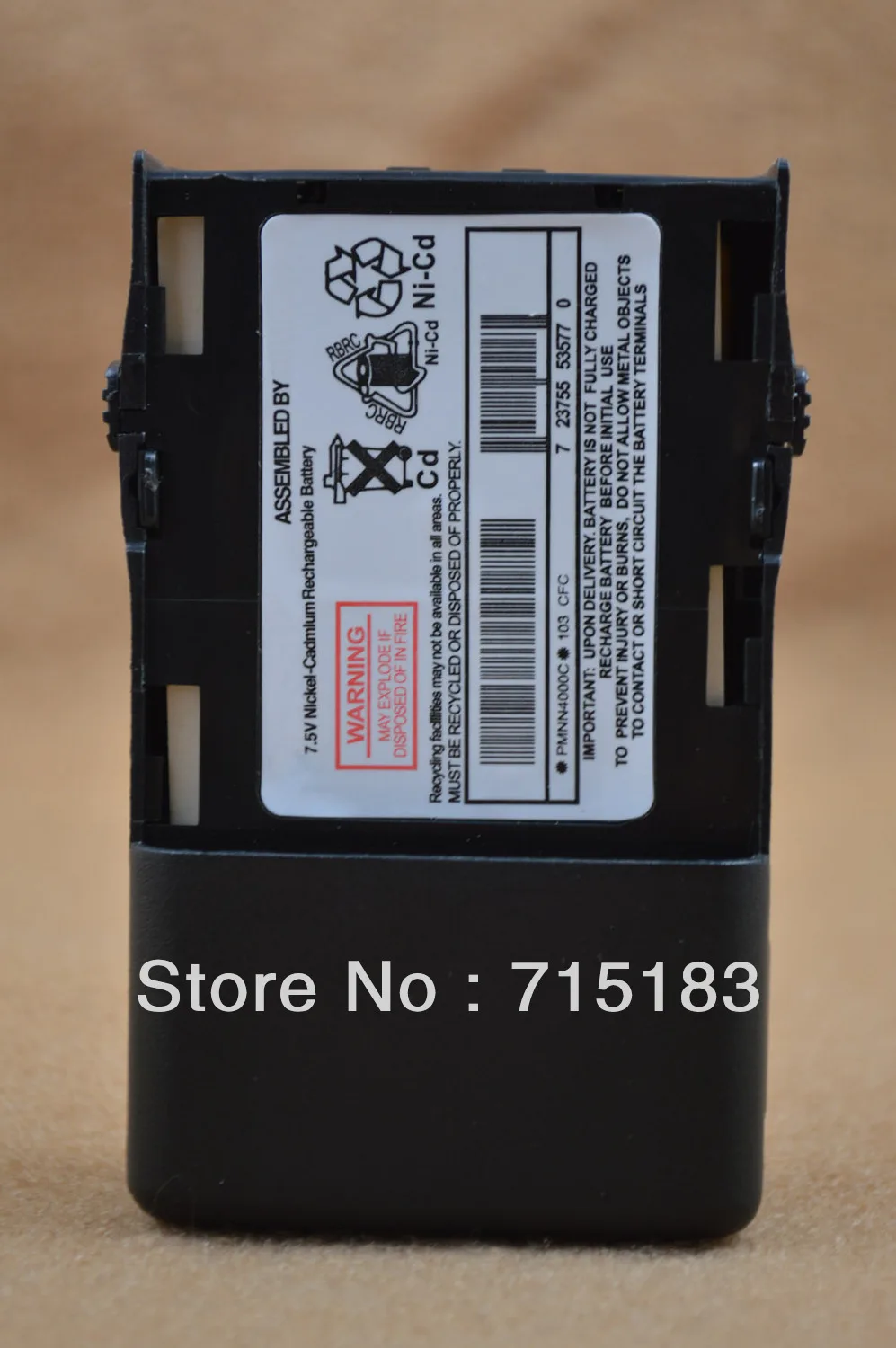 Никель кадмиевая батарея PMNN4000C DC7.5V 1100mAh для Motorola GP68 GP63 GP688|batteries environment|battery vtechbatteries