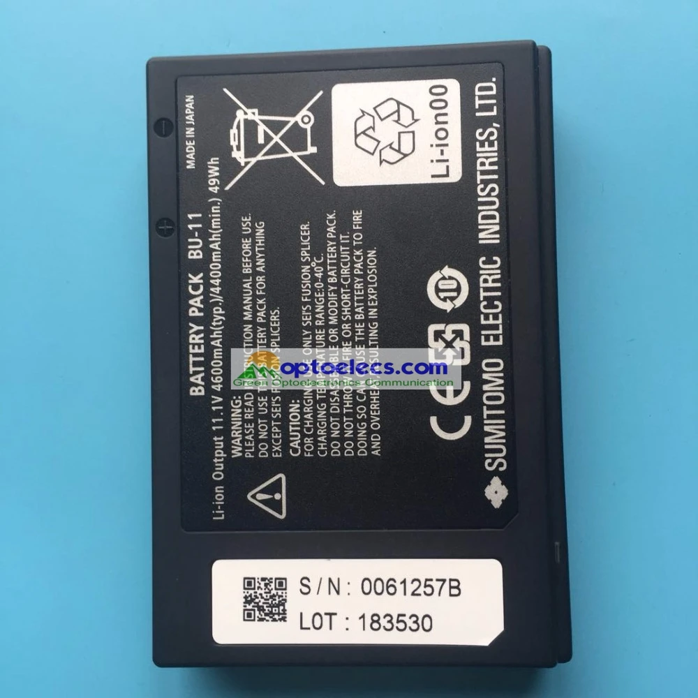 Оригинальный японский Sumitomo BU 11 11S Аккумулятор для Type 71C 81C 82C T 71M Q101 Z1C Z2C Fusion