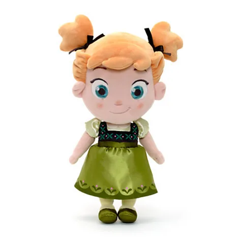 Disney детские игрушки 30 см в версии детство Плюшевые Кукла Эльза Кукла Анна Холодное сердце Эльза и Анна детские плюшевые мягкие игрушки принцесса Brinquedos - Цвет: Anna
