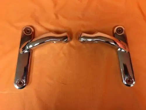 1 компл. Chrome Мотоцикл вспомогательный Освещение Кронштейны и Вёдра для Harley Davidson 09-15 Touring