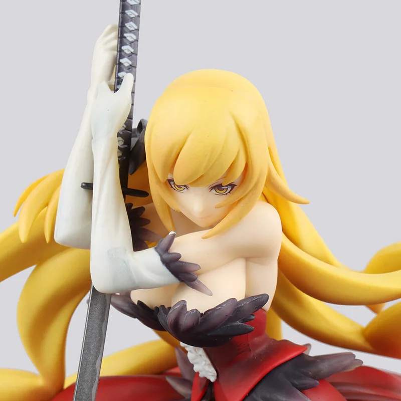 Японское аниме Oshino Shinobu Kissshot Acerolaorion сердцебиение лезвие экшн фигурка из ПВХ