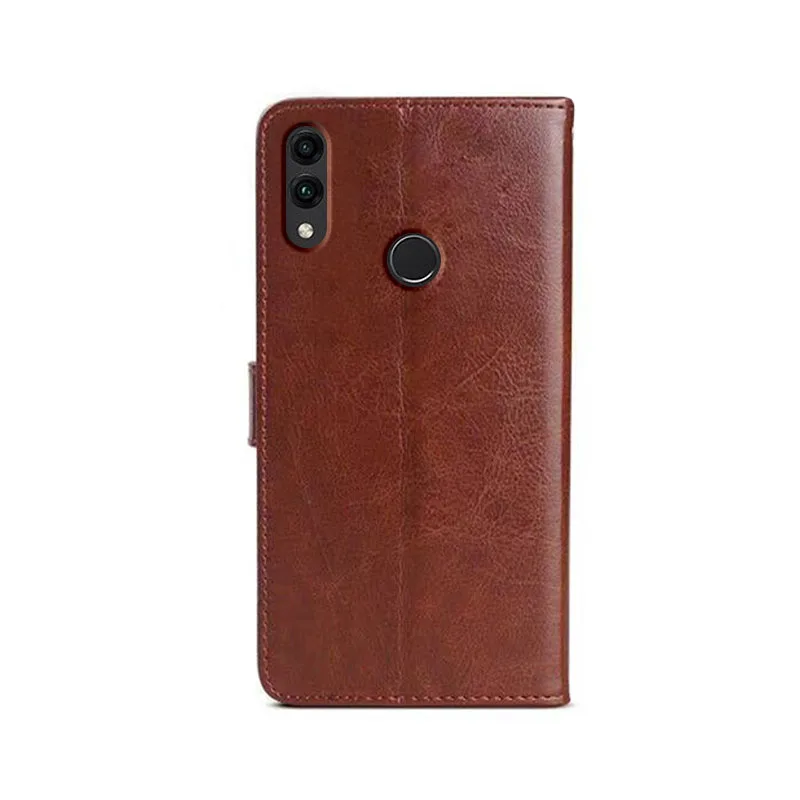Деловой Чехол-книжка для Huawei P Smart 2019 чехол телефона PSmart из искусственной кожи