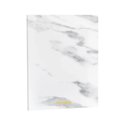 Marble 10 pages Muji стиль A4 простой файл мешок 100 страниц данных книга большой емкости папки файла канцелярские принадлежности - Цвет: Marble 10 pages