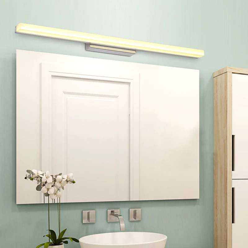 [Dbf] современный Стиль Зеркало LED свет 2835 SMD 9 Вт 12 AC90 260V косметических акриловые