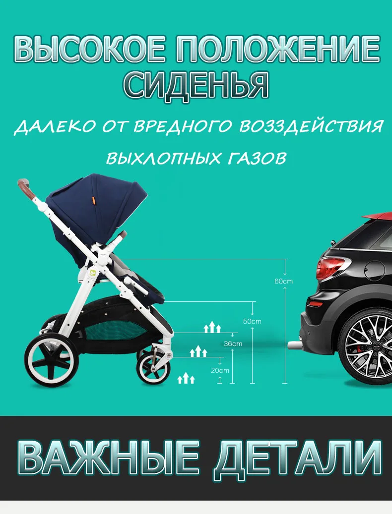 Coolbaby детская коляска 3 в 1 Детские автокресла России