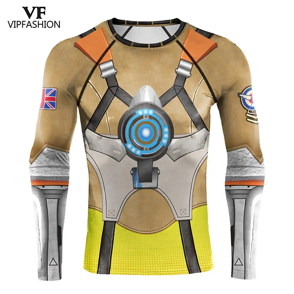 Лидер продаж 2019 модная мужская футболка с длинным рукавом и 3D-принтом героев из
