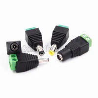 dc power plug connector 2 1mm x 5 5mm 5 52 1mm 5 52 5mm 3 51 35mm screw fastening type neednt welding dc plug adapter