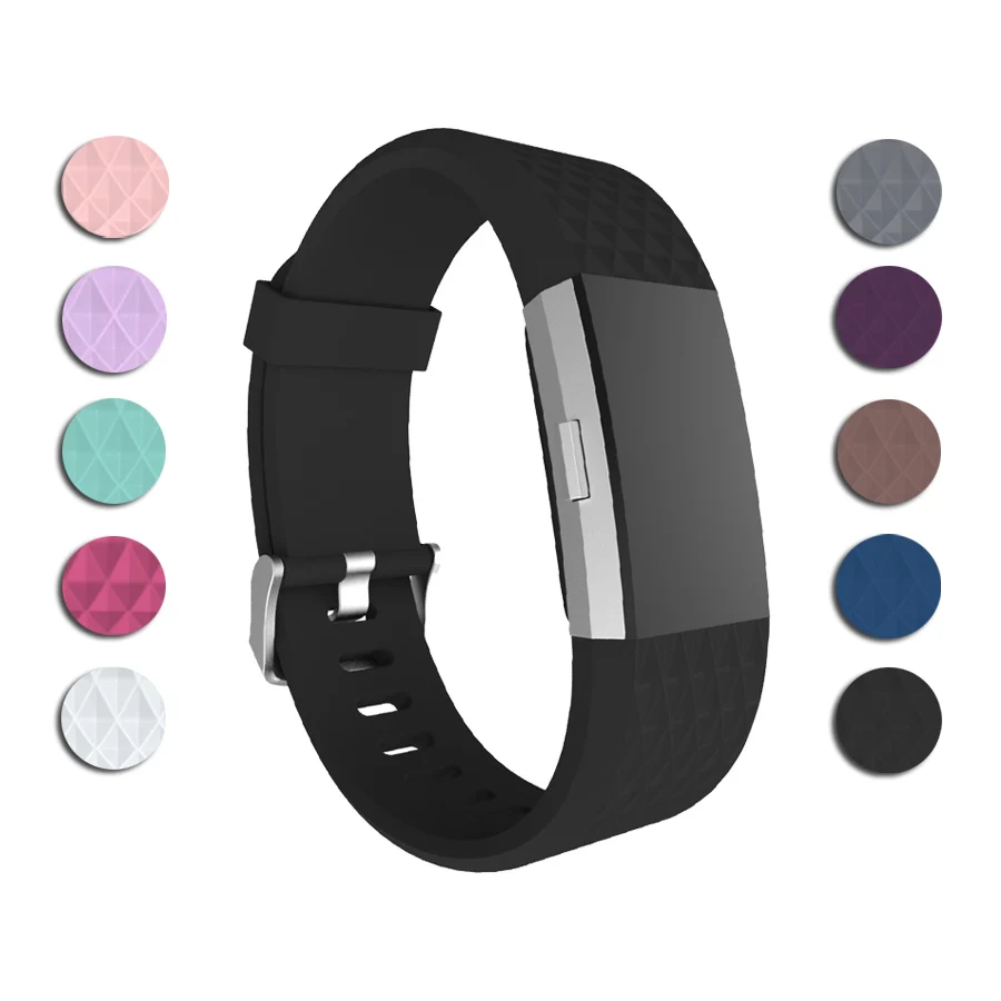 Силиконовый сменный ремешок для Fitbit Charge 2 наручный аксессуары