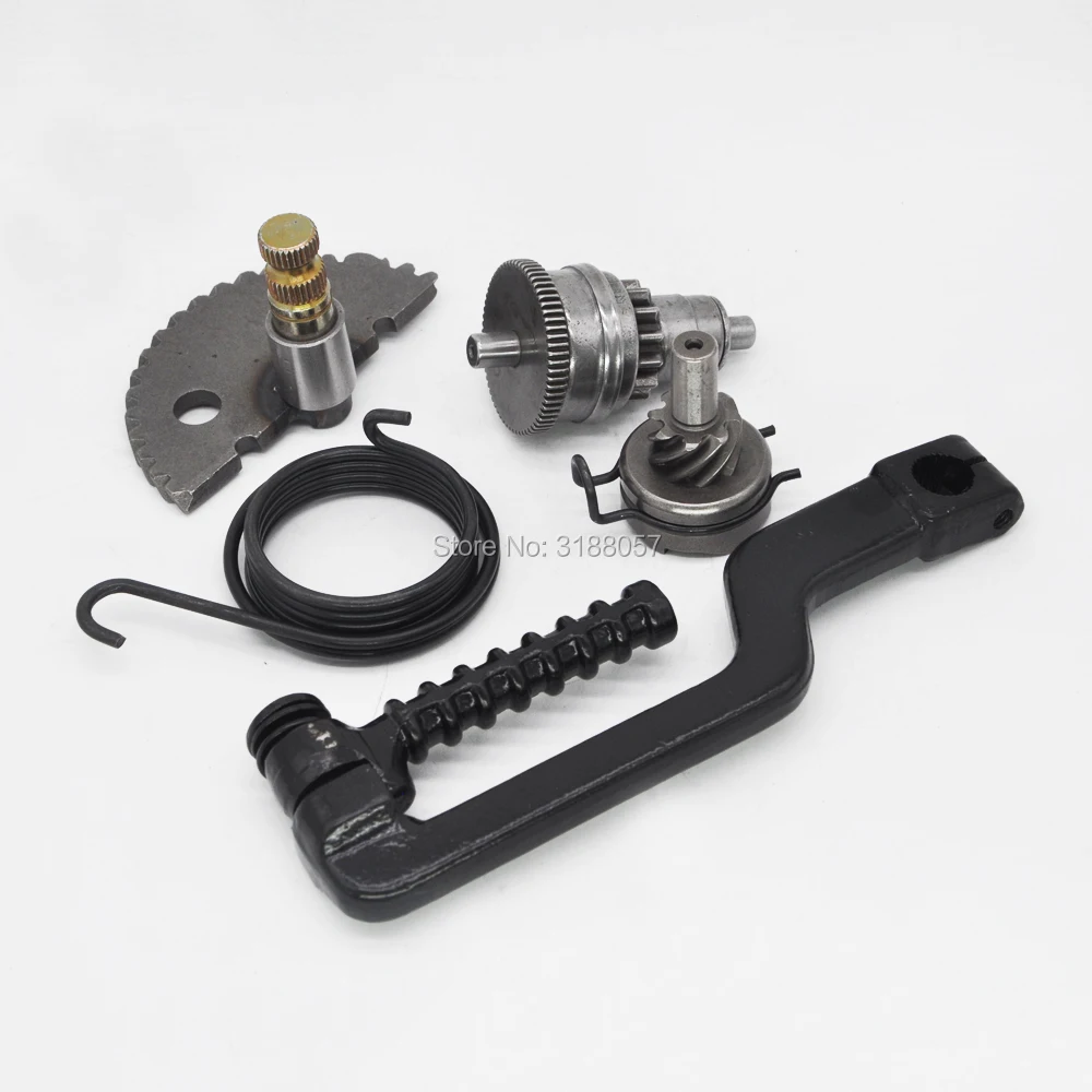 Стартовый двигатель редукция запуска и двигателя сцепления для 139QMB GY6 50cc скутера
