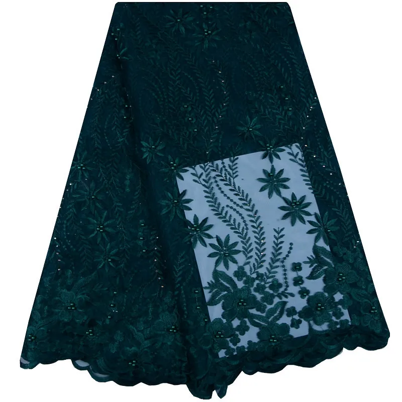 Африканская кружевная ткань 2018 вышитое кружево в нигерийском стиле